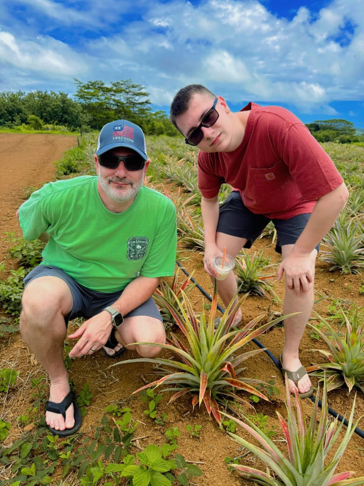 My Dad and I in Hawaii